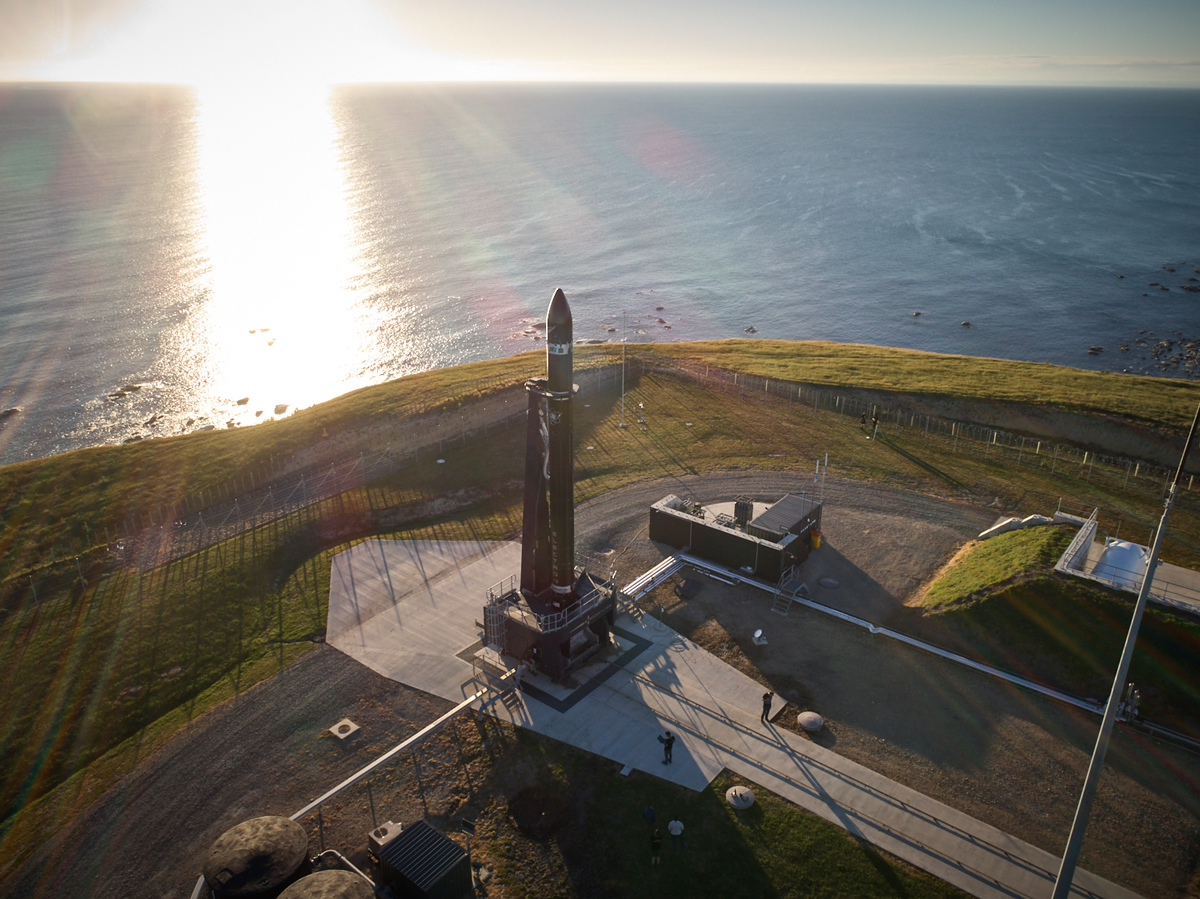 Electron 'Still Testing' at Rocket Lab LC-1