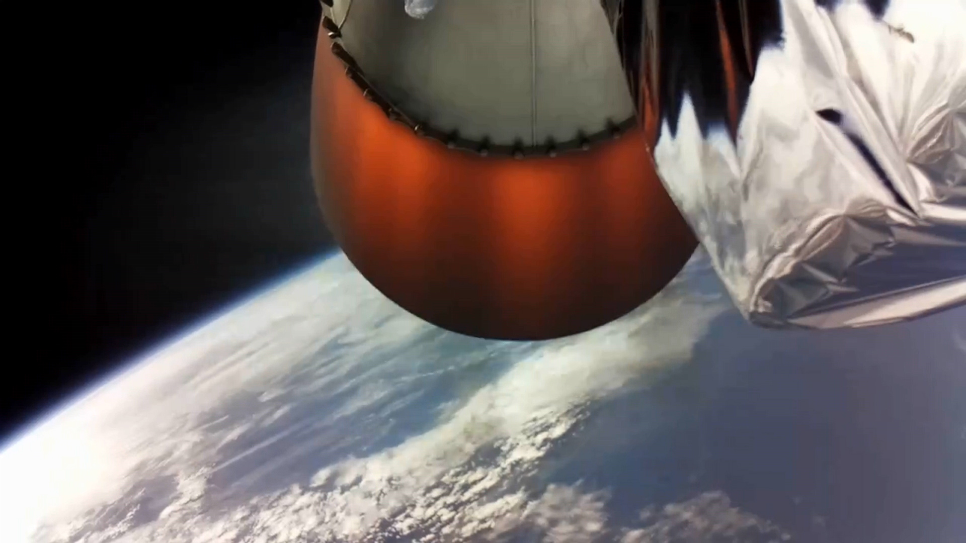 Earth, as seen by Electron flight 'Still Testing'