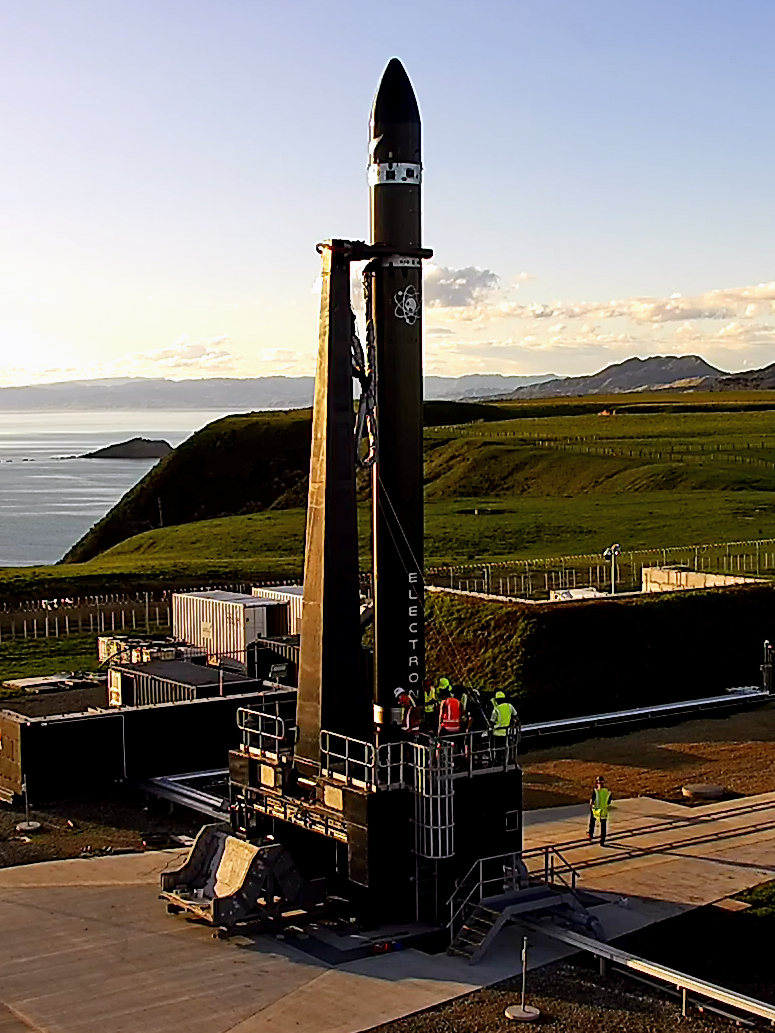 Electron 'It's a Test' at Rocket Lab Launch Complex 1