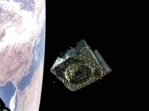 Look Ma, No Hands. BlackSky Global-4 deployment